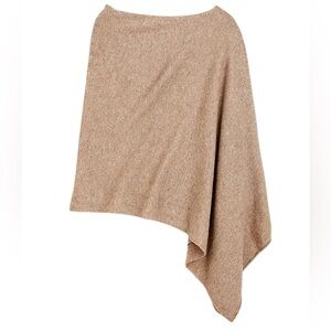 J CREW Cashmere-wool blend poncho